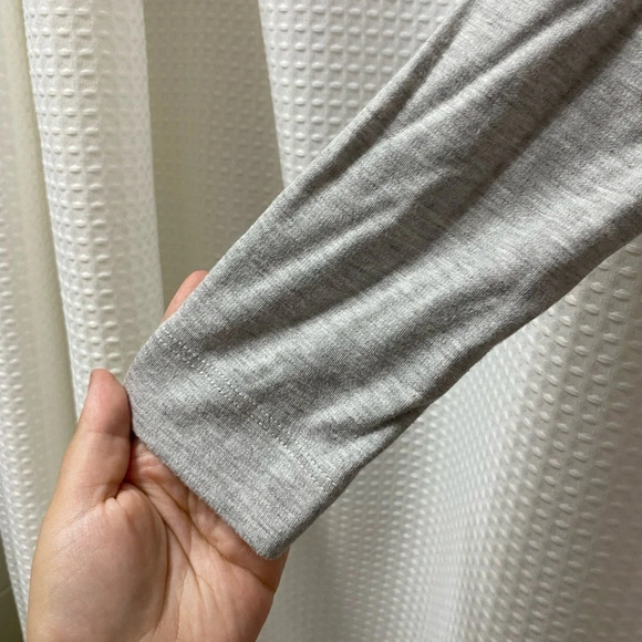 LOFT Button Back Mock Neck Top - Picture 2 of 5